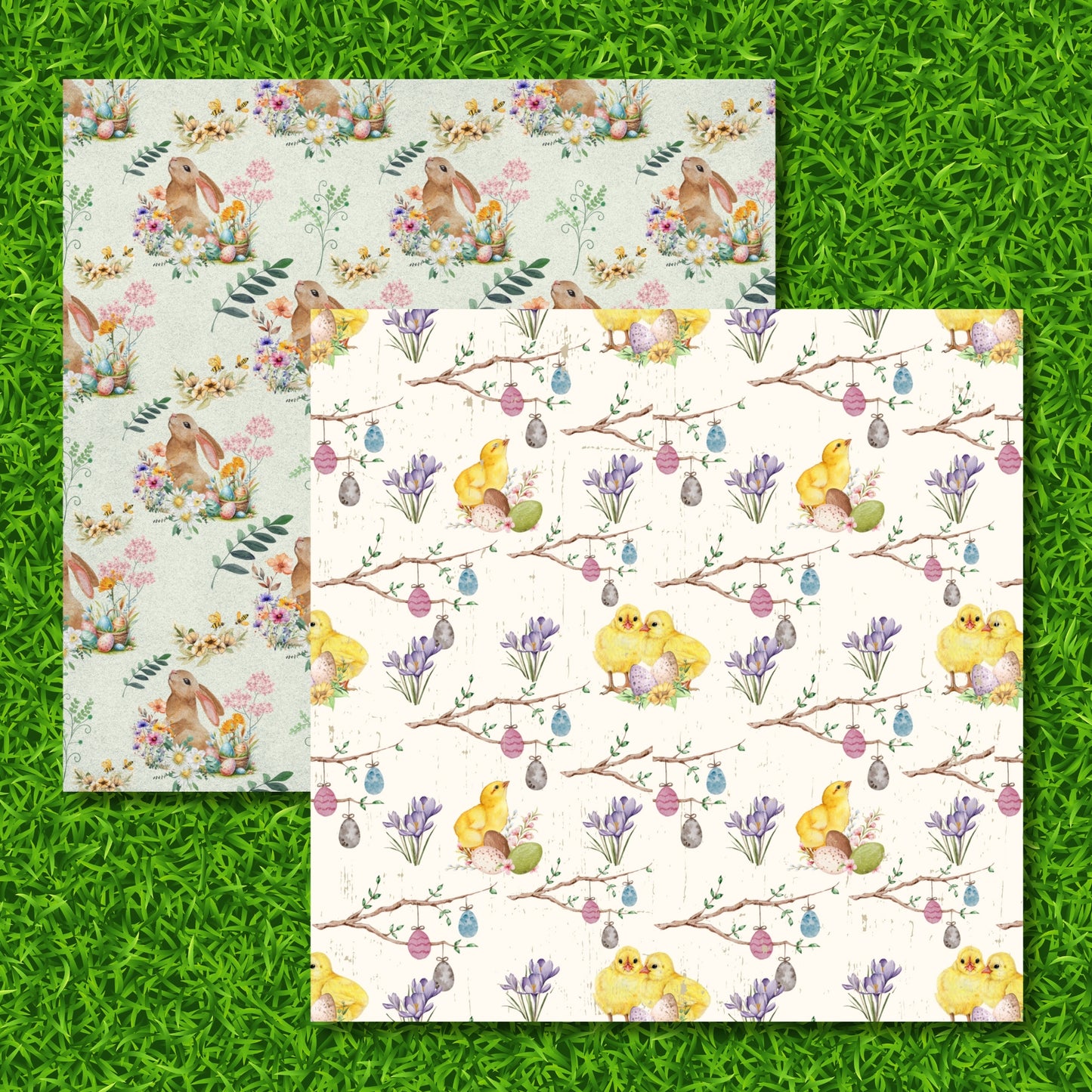 Springtime Whimsy Decorative Paper