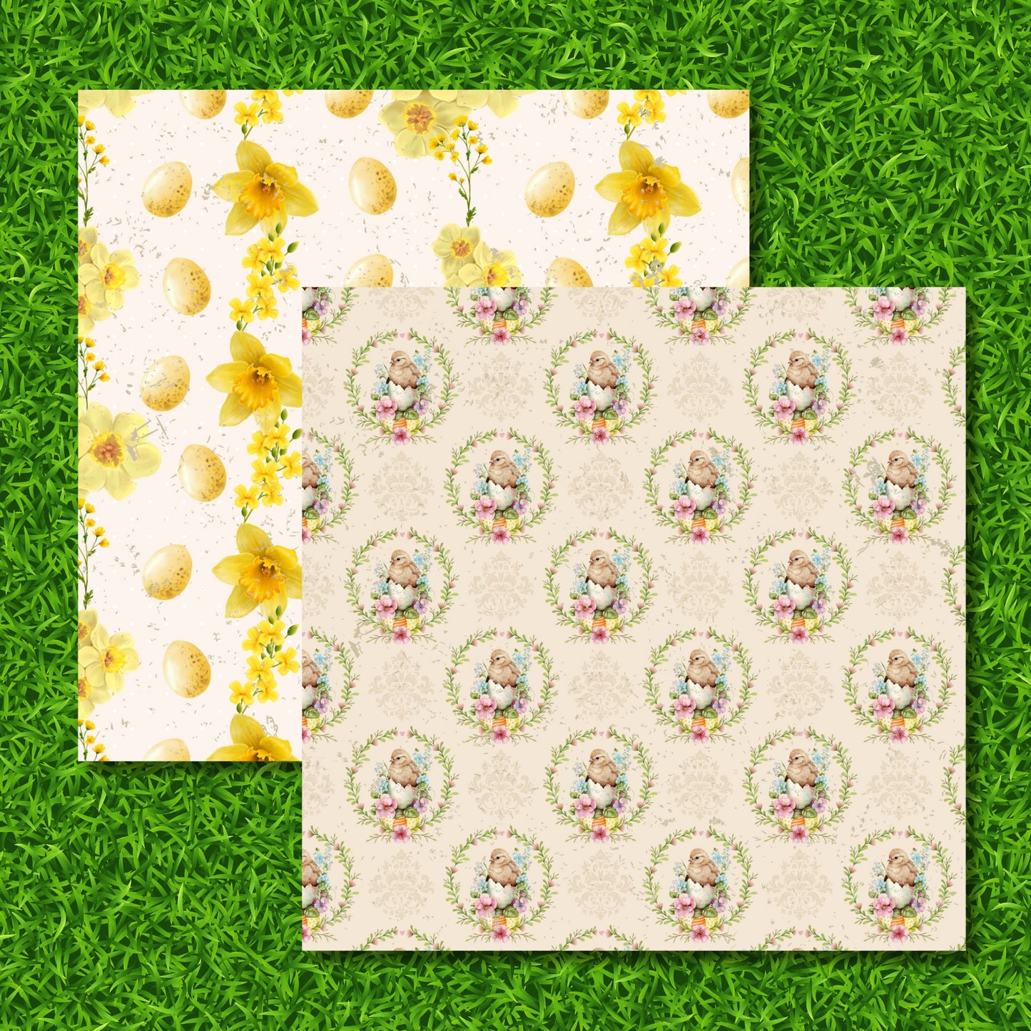 Springtime Whimsy Decorative Paper