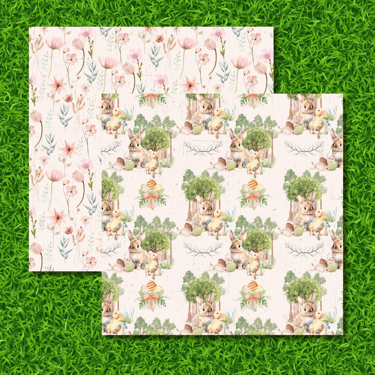 Springtime Whimsy Decorative Paper