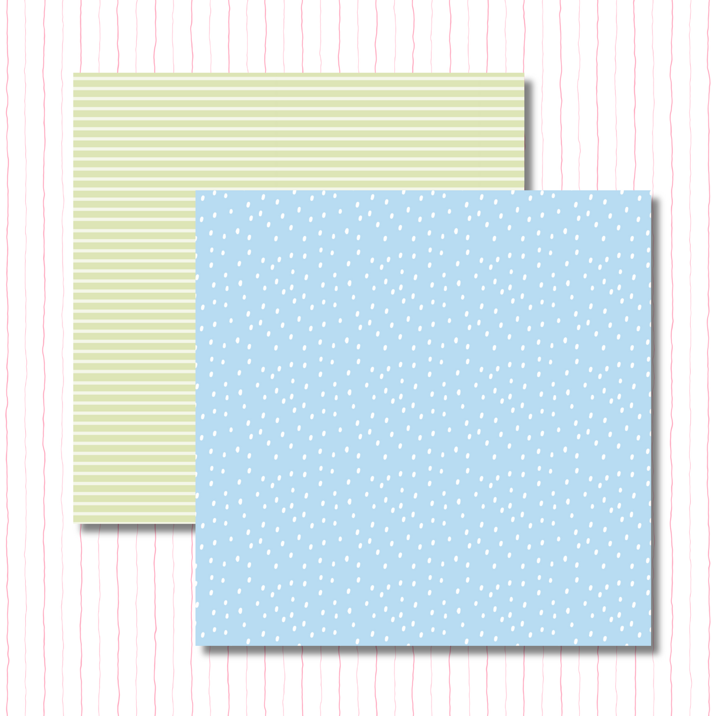 Pastel Background Paper Pack for Journaling, Scrapbooking, and other paper crafts
