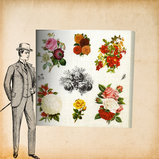 Peter Pauper Press - Ephemera Sticker Book (580 stickers)