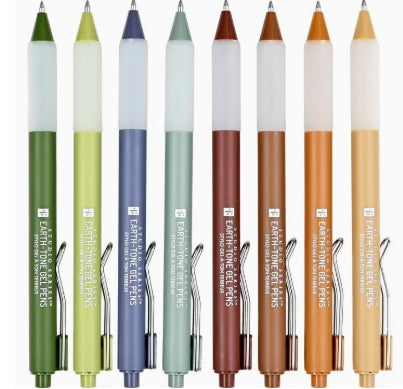 Peter Pauper Press - Earth-Tone Ink Gel Pens