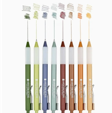 Peter Pauper Press - Earth-Tone Ink Gel Pens