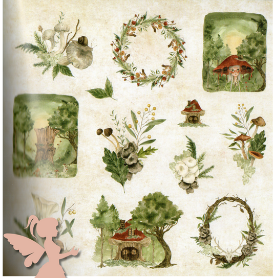 Enchanted Forest Sticker Book – 800+ Woodland & Fairy Stickers