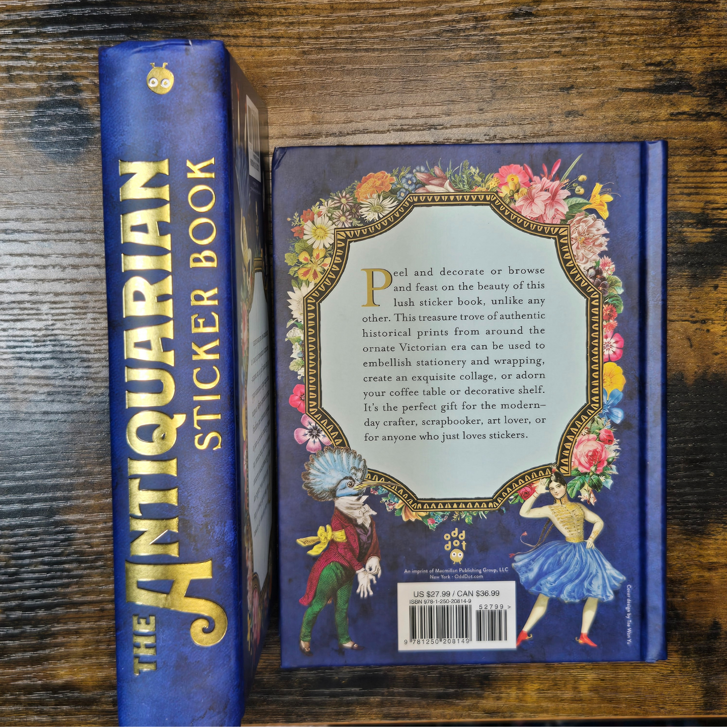 The Antiquarian Sticker Book – 1,000+ Vintage-Style Stickers