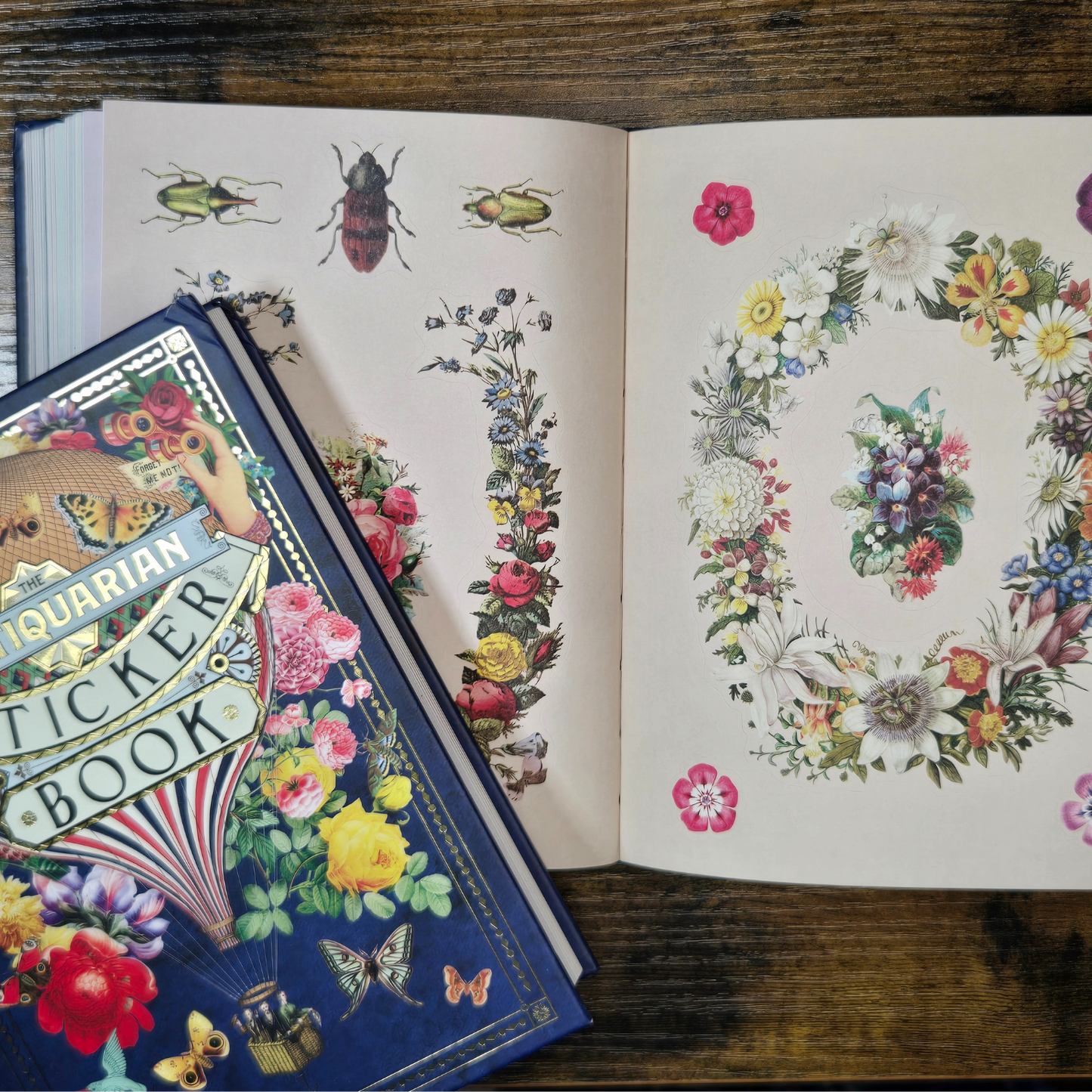 The Antiquarian Sticker Book – 1,000+ Vintage-Style Stickers