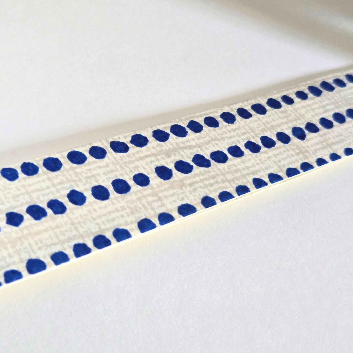 Japanese Yuzen Washi Tape Pre-Cut Length Set (2 x 58cm) | Floral Decorative Tape for Journaling & Scrapbooking