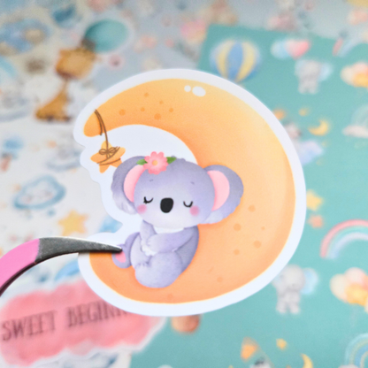 Decorative Baby Animals Paper, Scrapbooking Paper Pack, Journaling, 6.5" x 6.5"