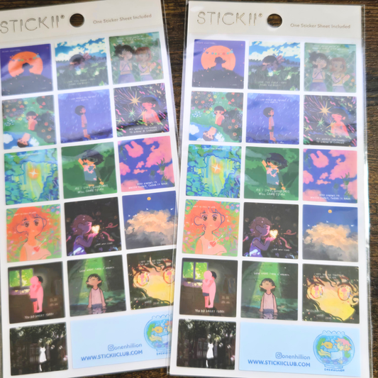 Self-Care Reminder Sticker Sheet – Inspirational Planner & Journal Stickers | Onenhillion