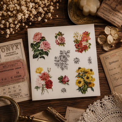 Peter Pauper Press - Ephemera Sticker Book (580 stickers)