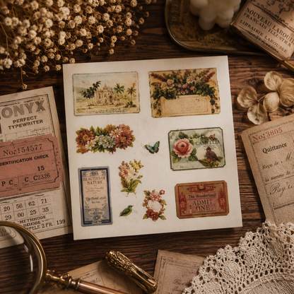 Peter Pauper Press - Ephemera Sticker Book (580 stickers)