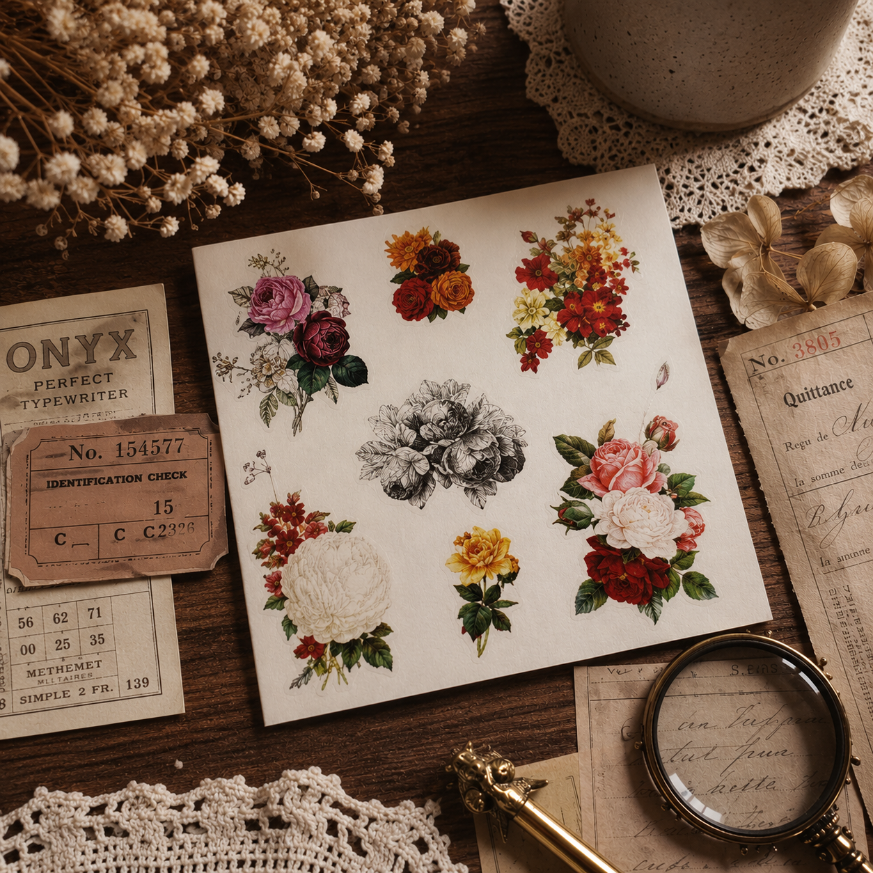 Peter Pauper Press - Ephemera Sticker Book (580 stickers)