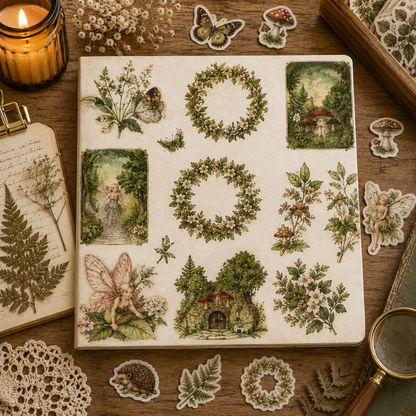 Enchanted Forest Sticker Book – 800+ Woodland & Fairy Stickers