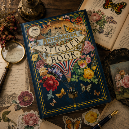 The Antiquarian Sticker Book – 1,000+ Vintage-Style Stickers