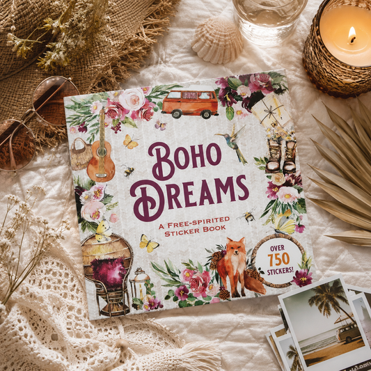 Peter Pauper Press Boho Dreams Sticker Book