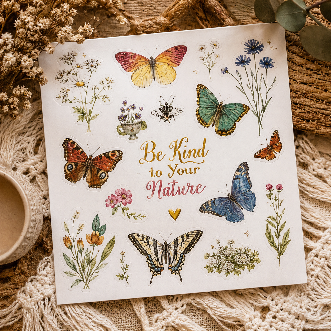 Peter Pauper Press Boho Dreams Sticker Book