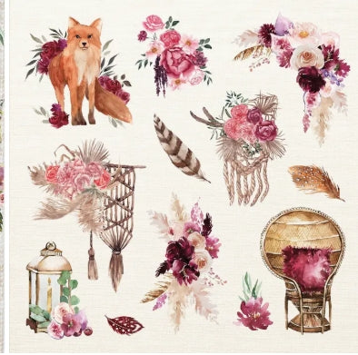 Peter Pauper Press Boho Dreams Sticker Book