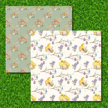 Springtime Whimsy Decorative Paper