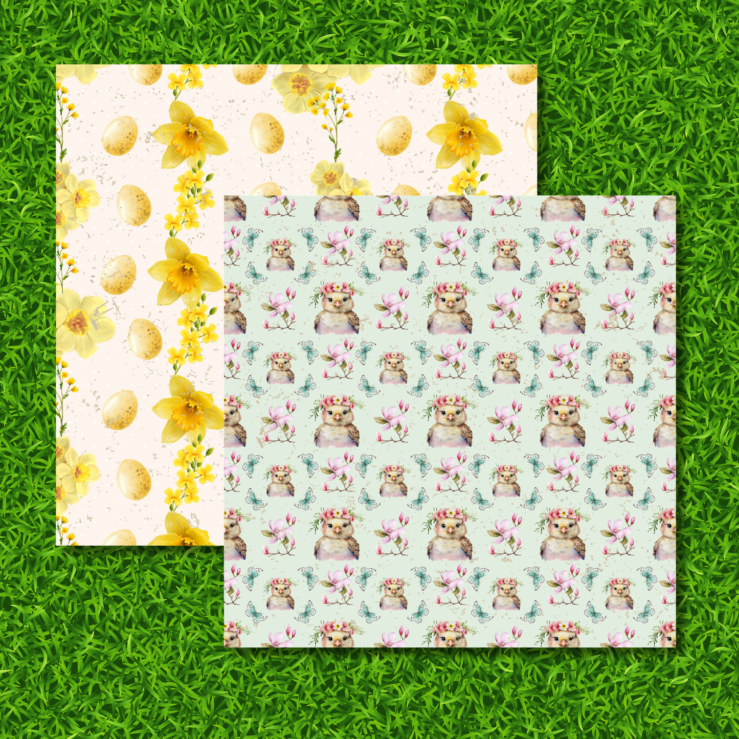 Springtime Whimsy Decorative Paper