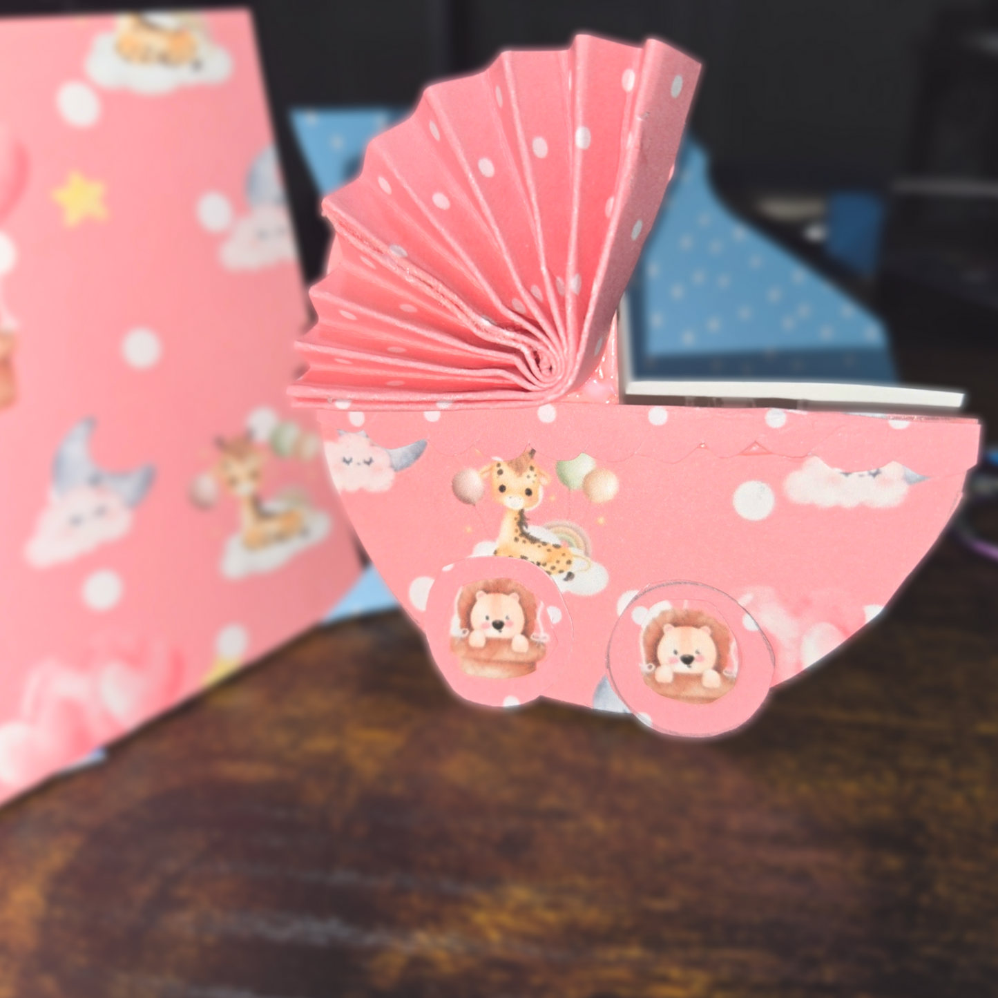 Decorative Baby Animals Paper, Scrapbooking Paper Pack, Journaling
