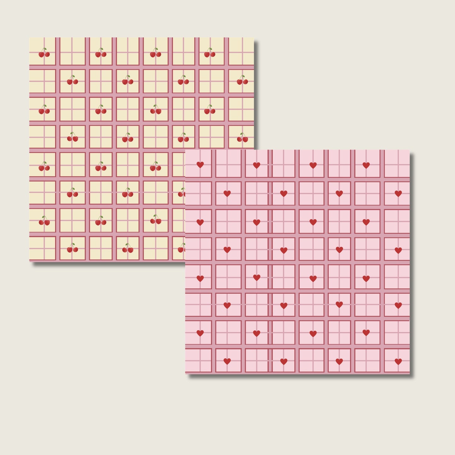 Pastel Background Paper Pack for Journaling, Scrapbooking, and other paper crafts