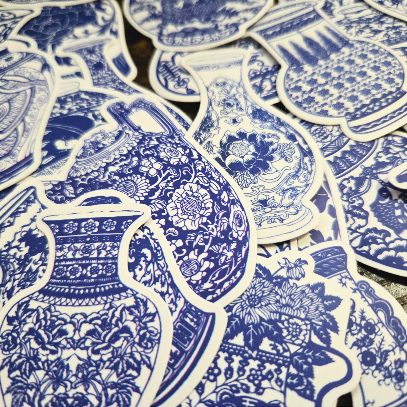 100pcs Mixed Aesthetic Sticker Pack | Cute Animals, Chinoiserie & Florals