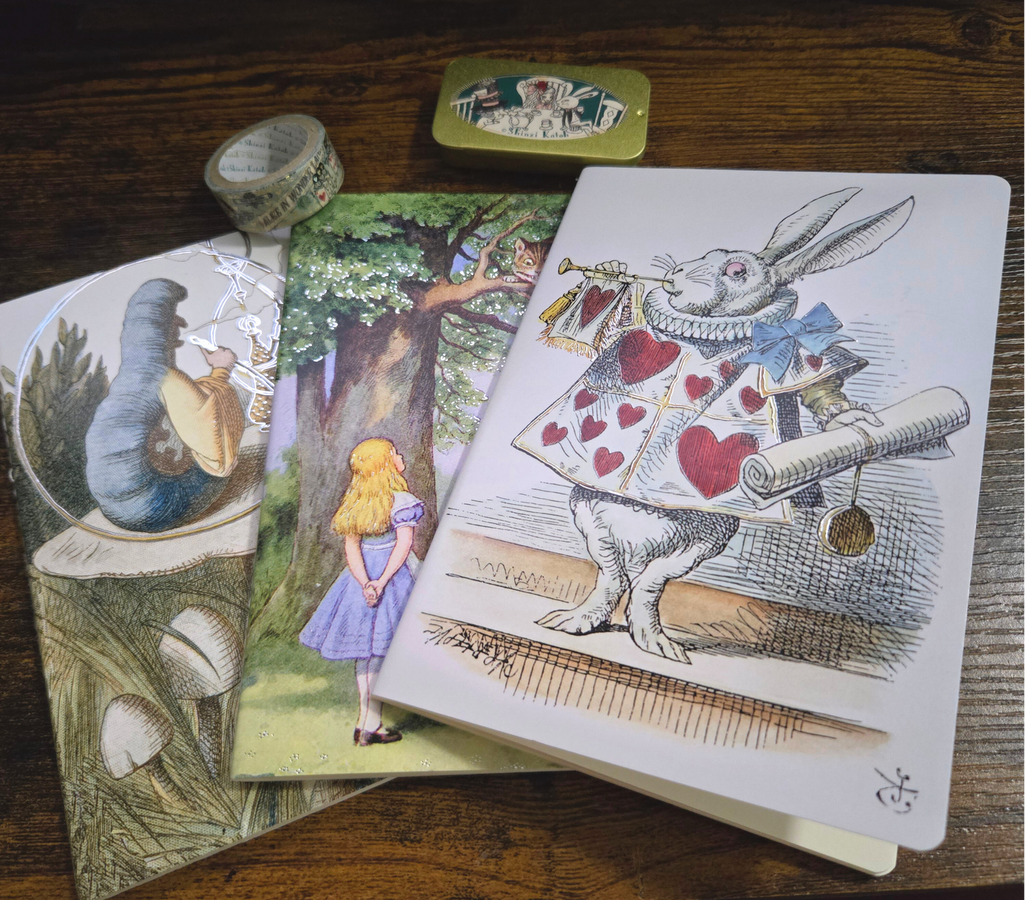 Wonderland Curated Journal Bundle with Stickers and Washi Tape