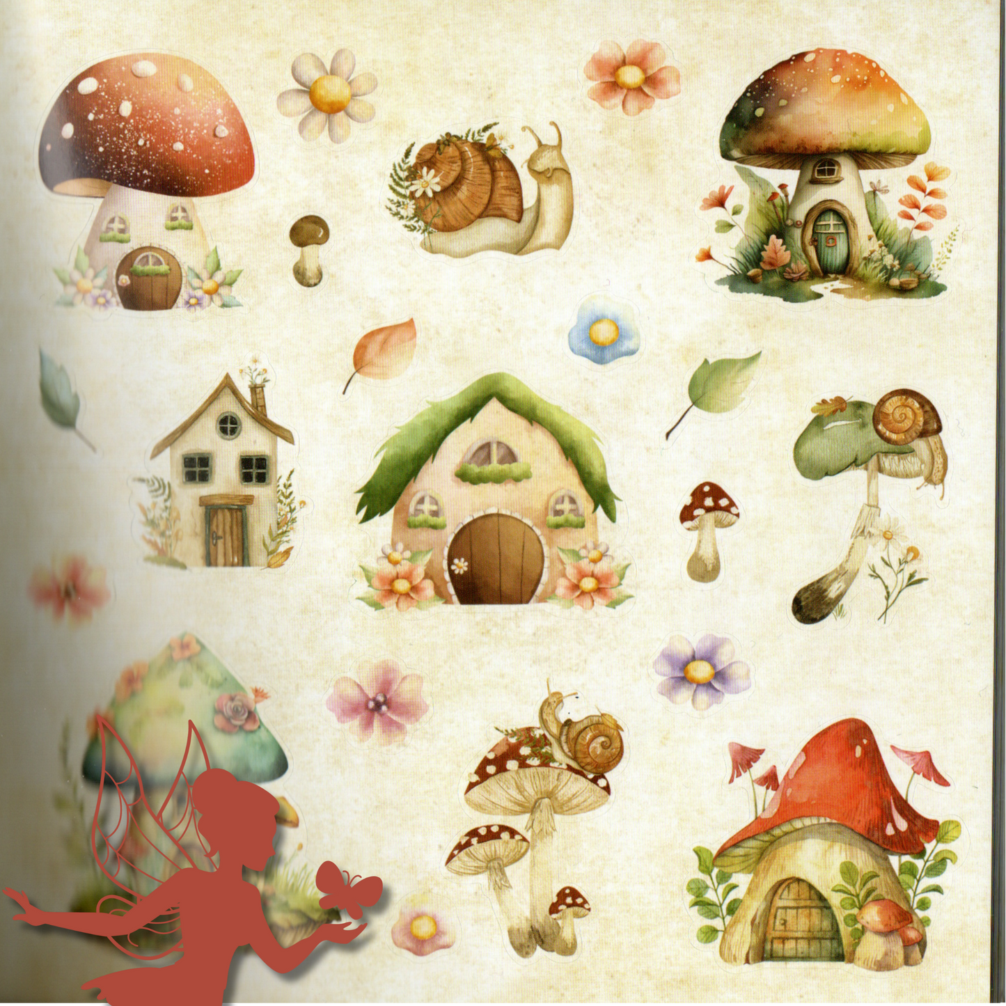 Enchanted Forest Sticker Book – 800+ Woodland & Fairy Stickers