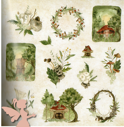 Enchanted Forest Sticker Book – 800+ Woodland & Fairy Stickers