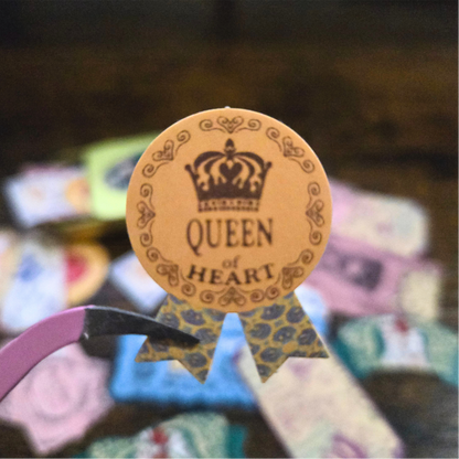 Mysterious Alice Flake Stickers in Tin | Shinzi Katoh | Alice in Wonderland | Japanese Sticker Set | 30 pcs