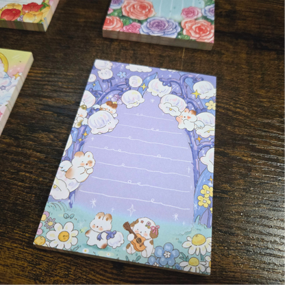 Dream Memo Pad – 4 Mini Cute Notepads (200 Pages)