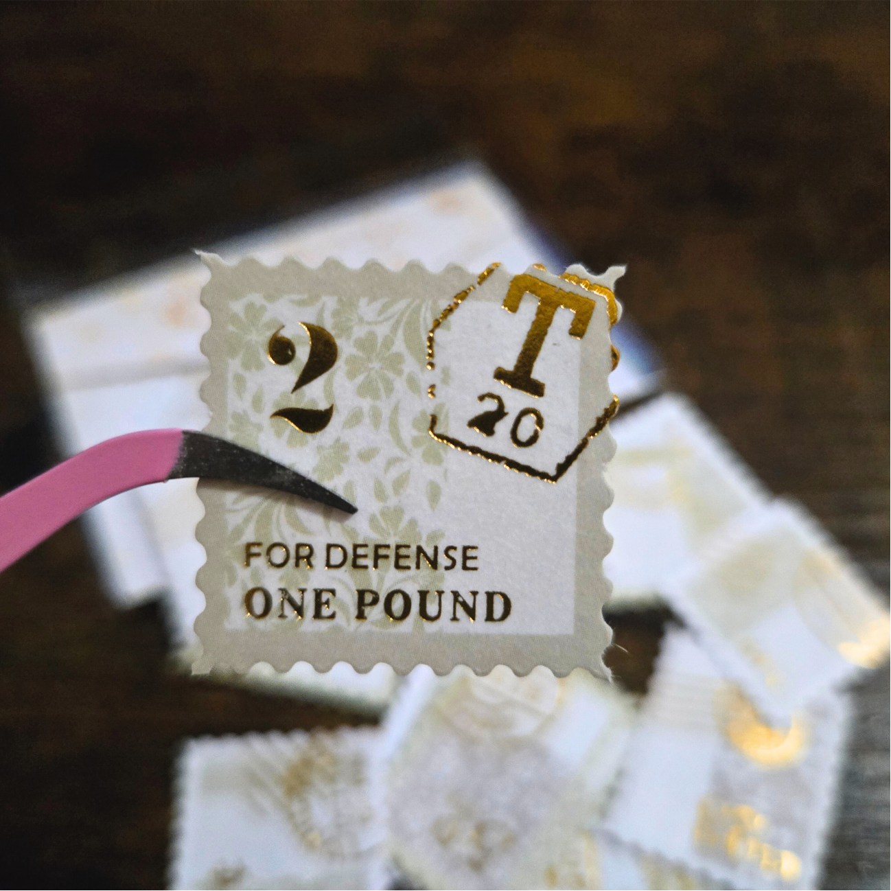 Washi Flake Stickers | 20-Piece Stamp-Style Sticker Pack | Journaling & Scrapbooking Supplies | Decorative Craft Stickers